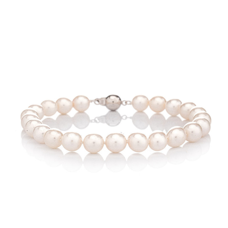 7 – 7.5 mm Cultured Akoya Pearl Bracelet | Costco