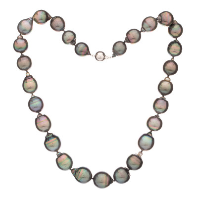 8.0-10.4 mm AAA Tahitian Baroque Pearl Necklace – Pearl Paradise